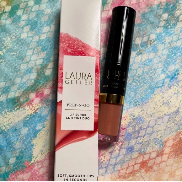 Laura Geller Lip Scrub & Tinted Oil in Finish Line - Picture 1 of 1